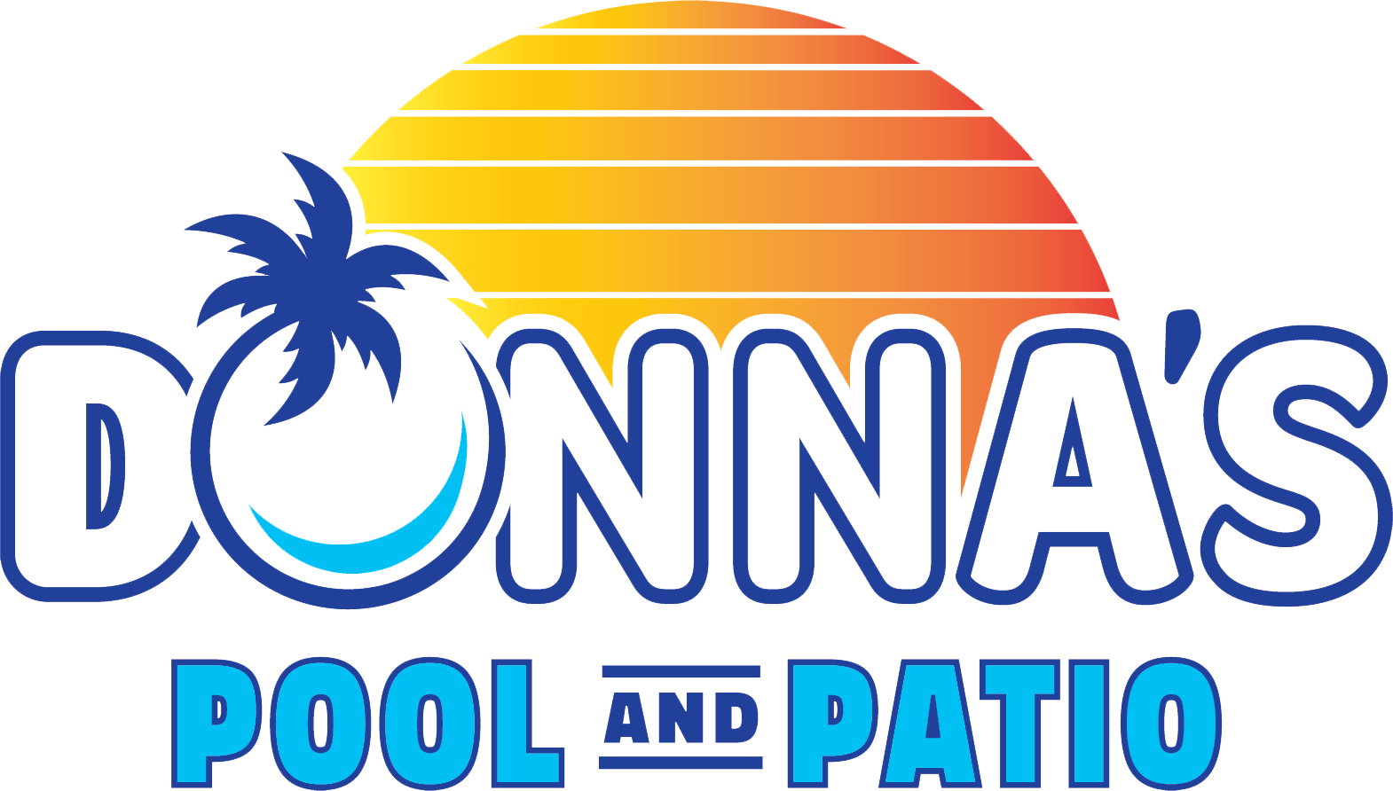 Donna's Pool and Patio logo
