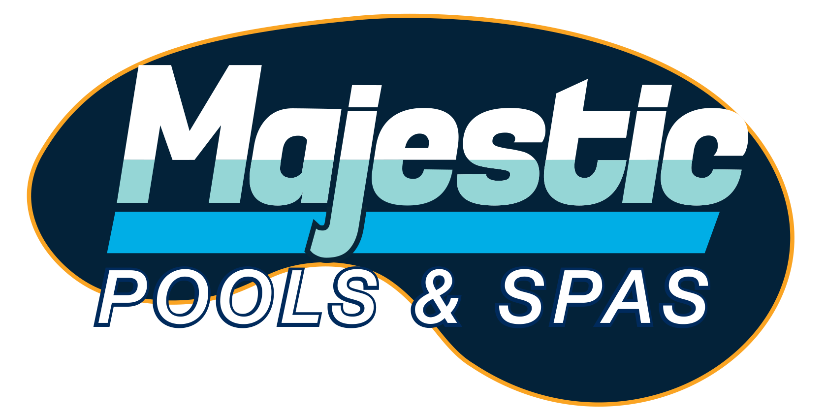 Majestic Pools & Spas logo