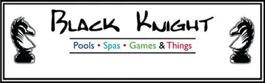 Black Knight Pools Spas Games & Things logo