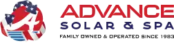 Advance Solar & Spa logo