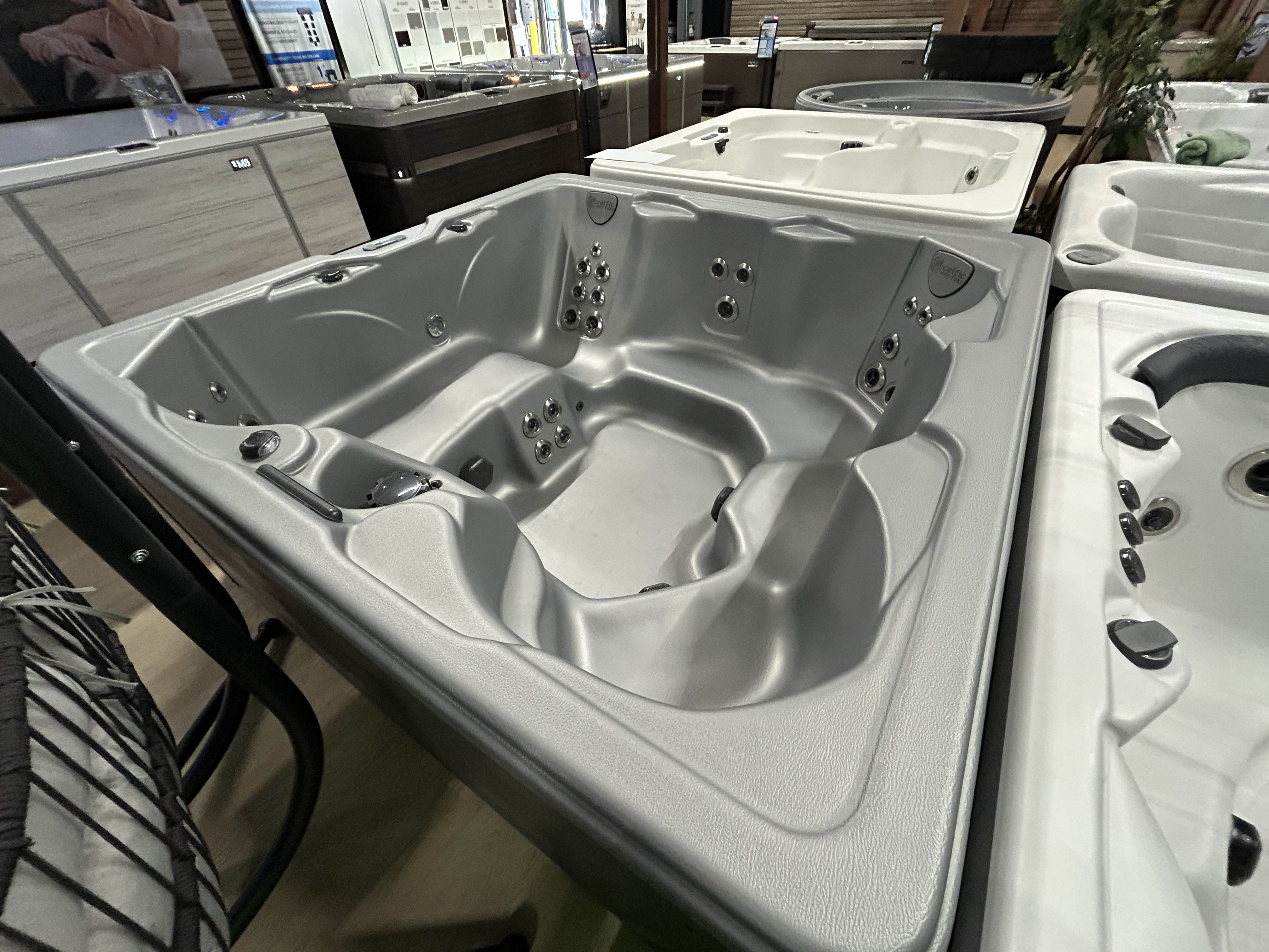 Celtic Clover 240 on the showroom floor - back view