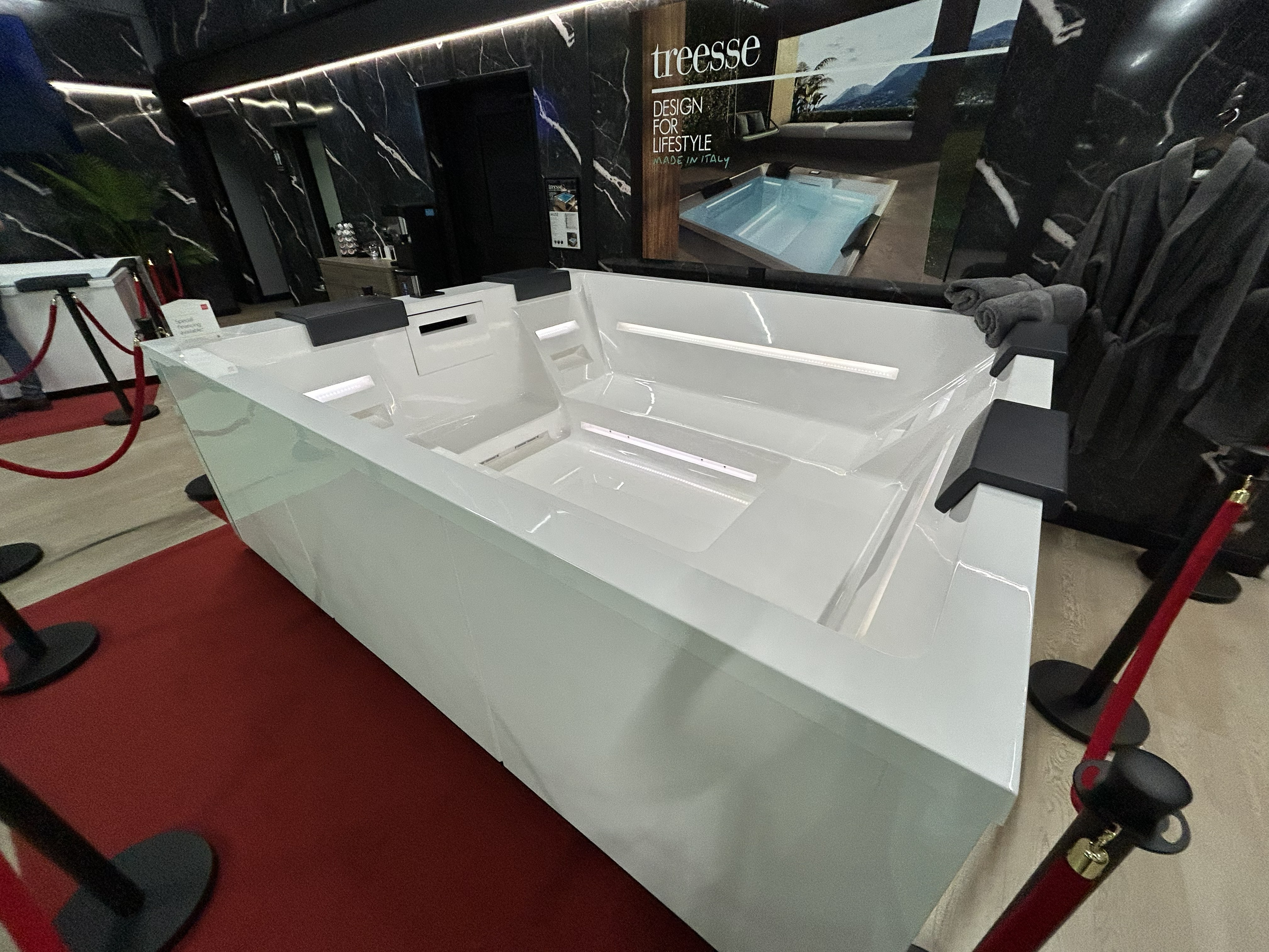 Treesse Muse GP on the showroom floor - right side view