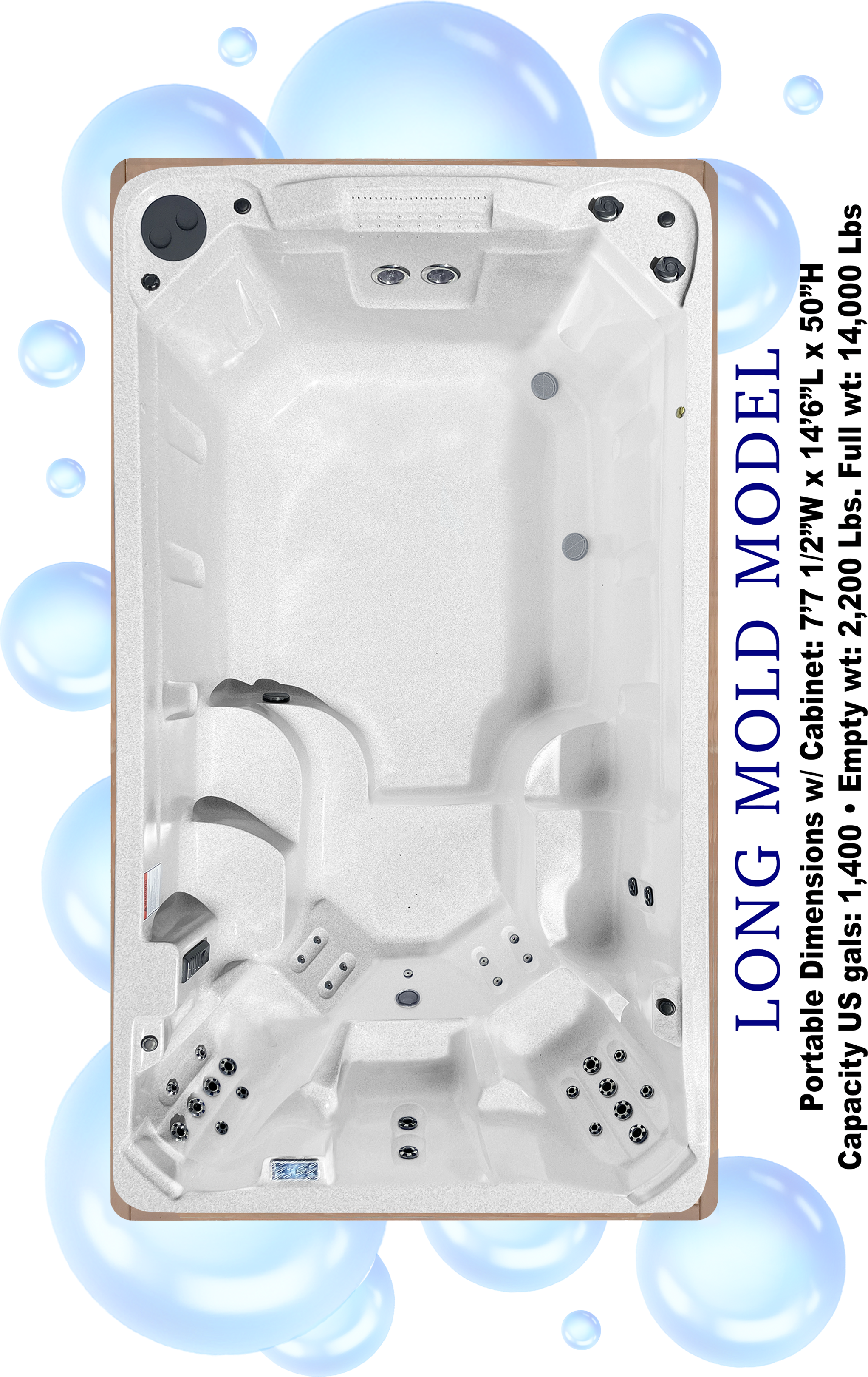 Swim Spa Manufacturers Long Mold Model