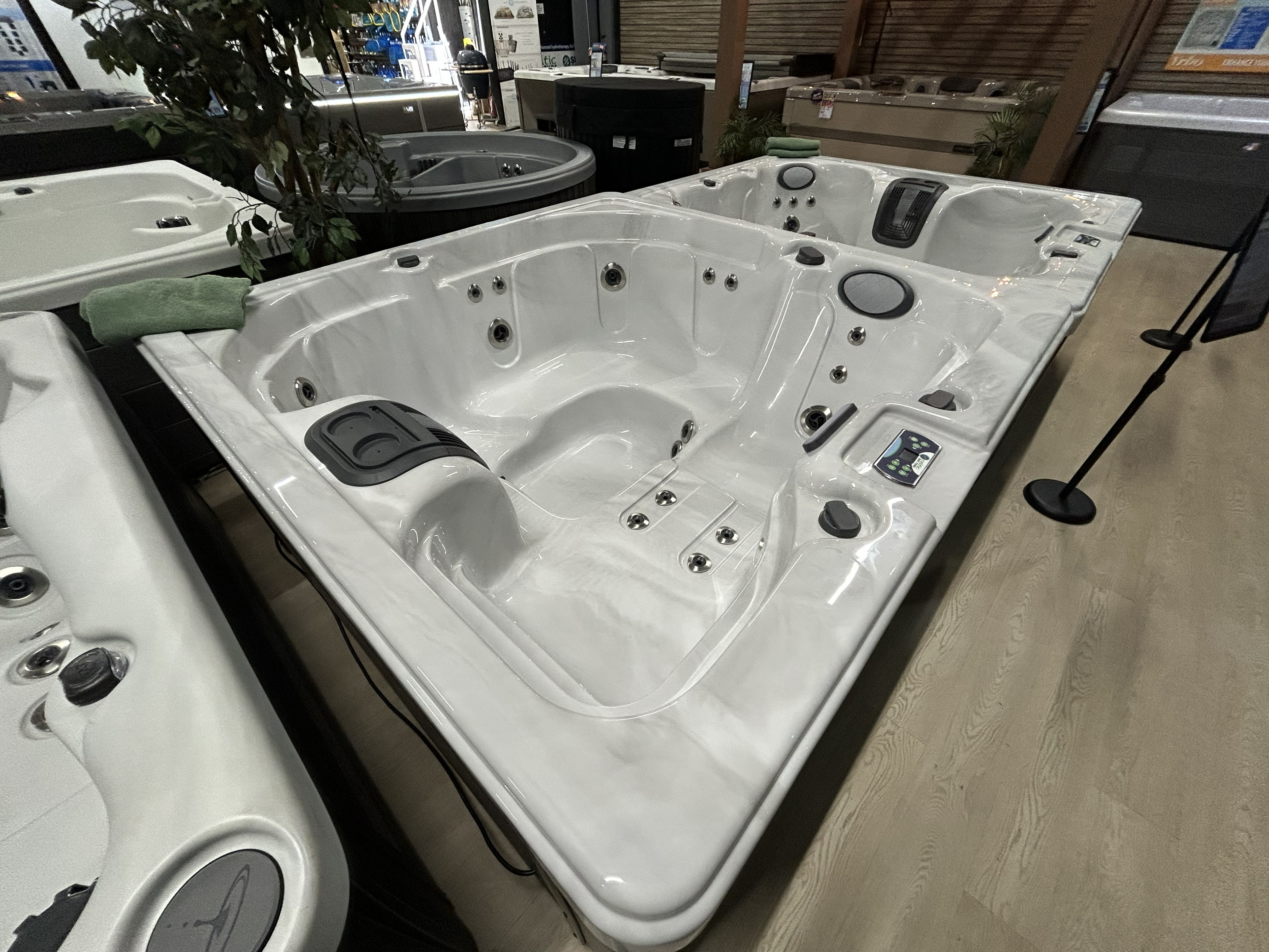 Celtic Mystic 120S on the showroom floor - left side view