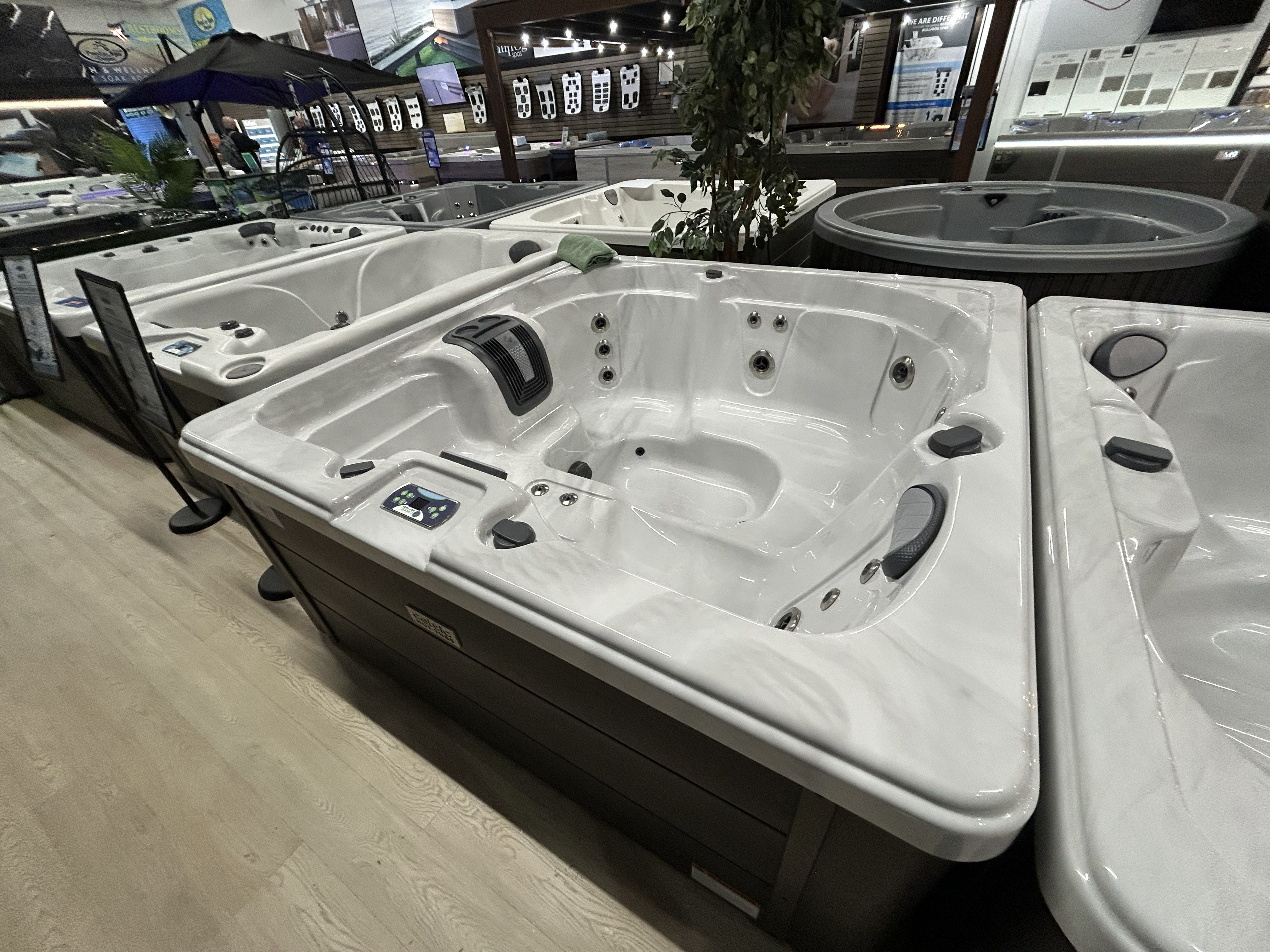 Celtic Mystic 120S on the showroom floor - right side view