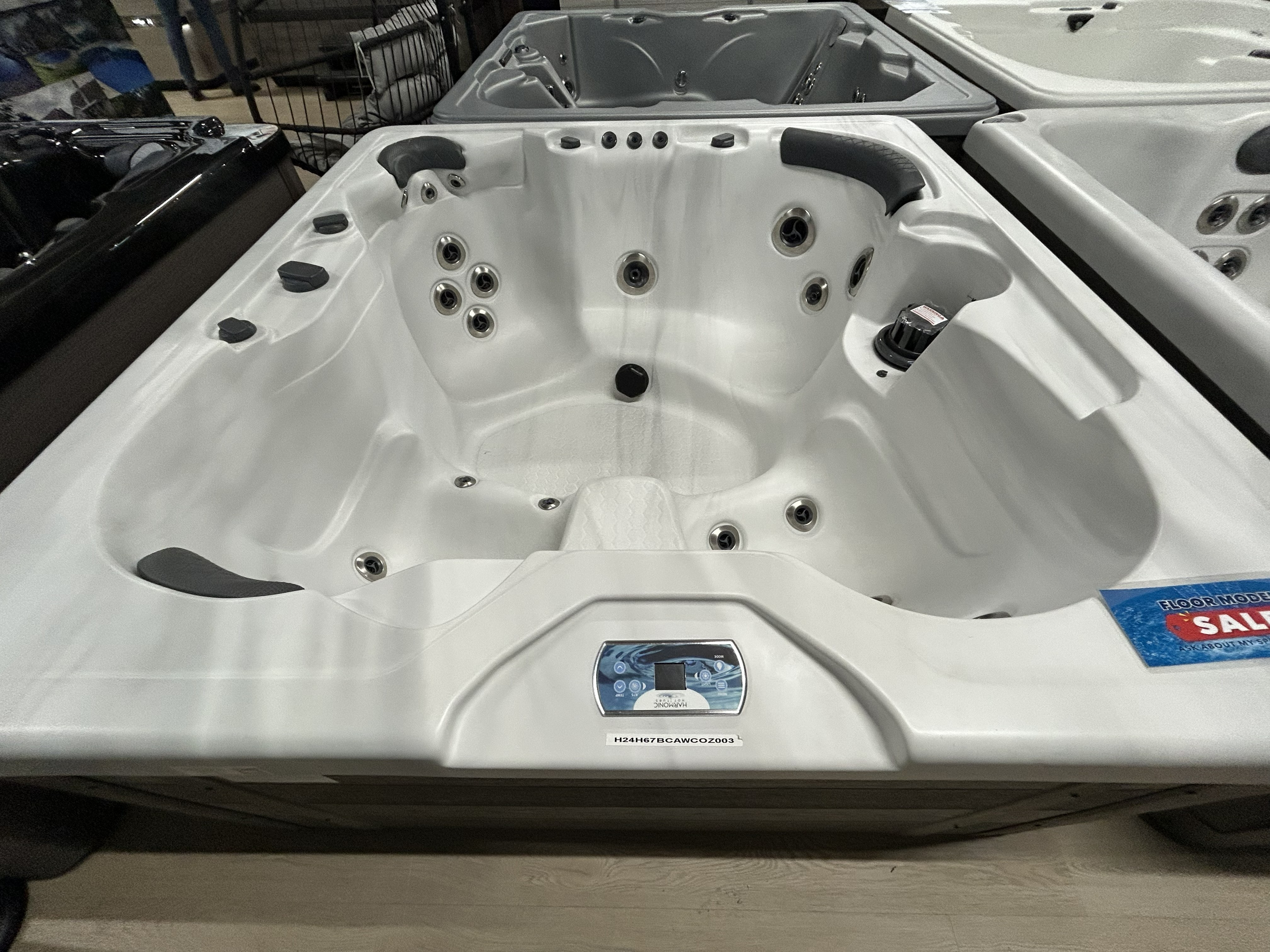 Harmonic H167B on the showroom floor - front view