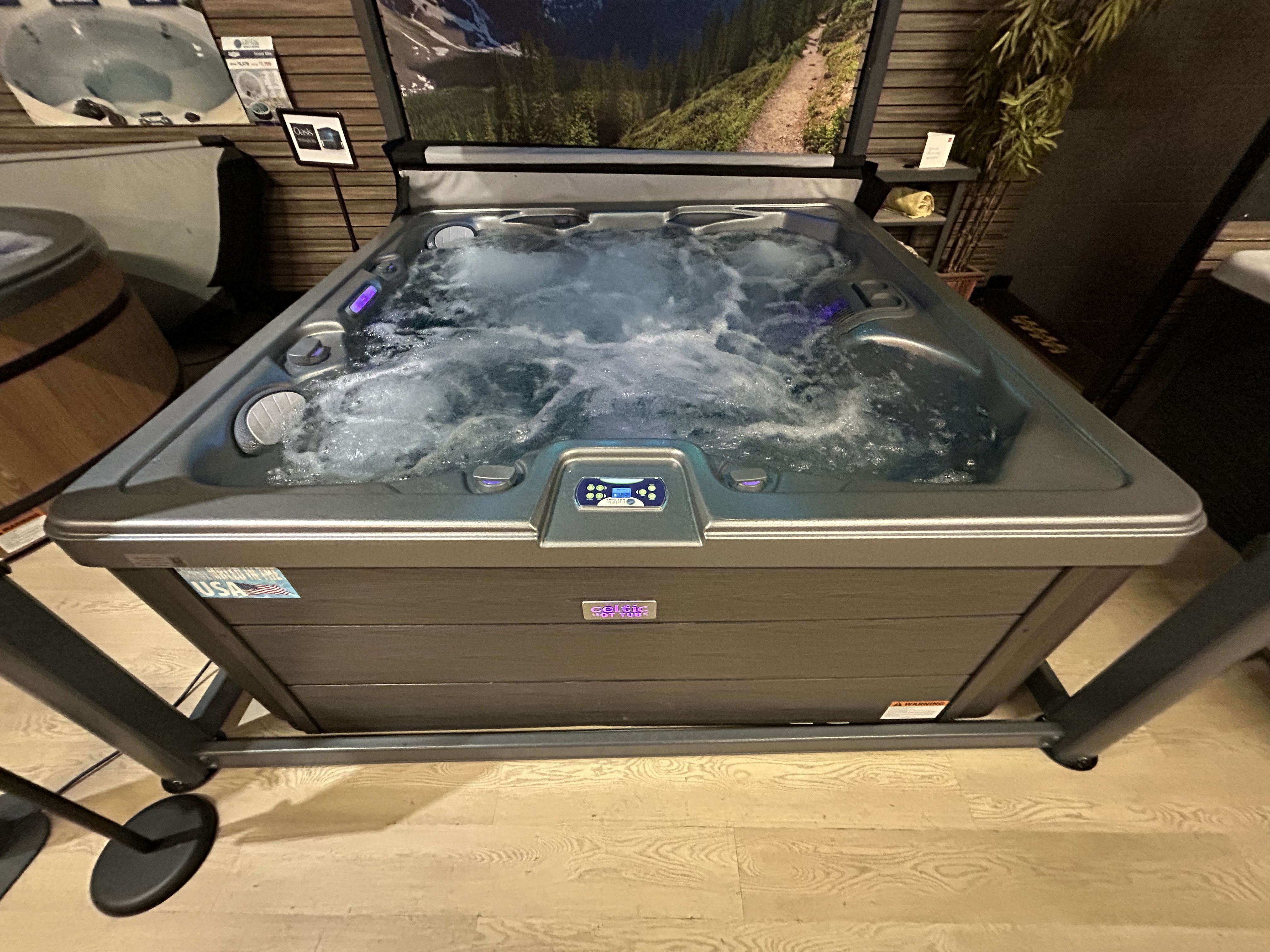 Celtic Clover 250S on the showroom floor - demo front view